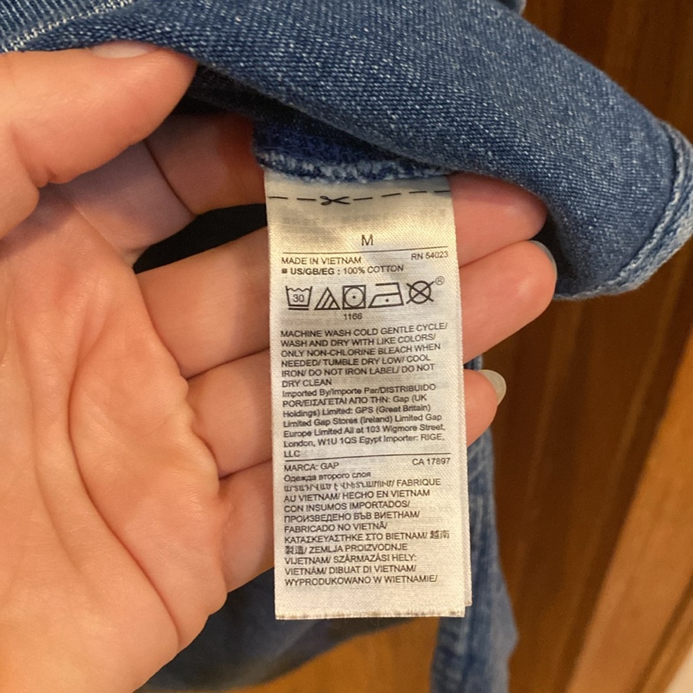 GAP Blue Short-Sleeve Knit T-Shirt Dress - Picture 5 of 8